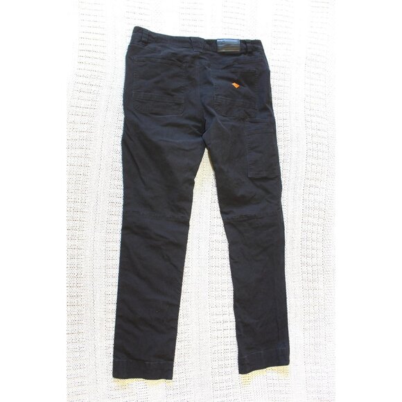 Off The Grid Trailblazer Taper Fit Men's Black Pants size 36X36 cotton Canvas - Picture 2 of 7